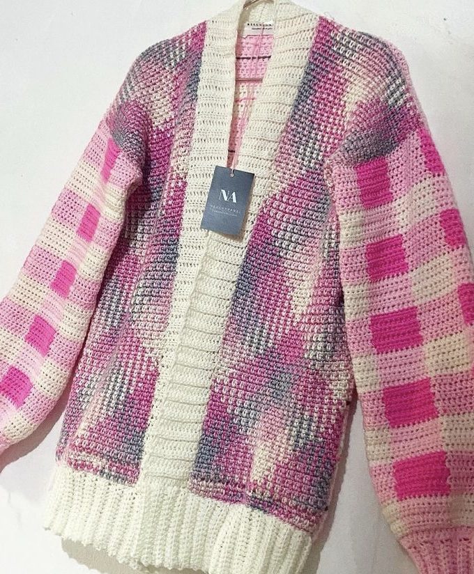 Plaid Multicolored Sweater