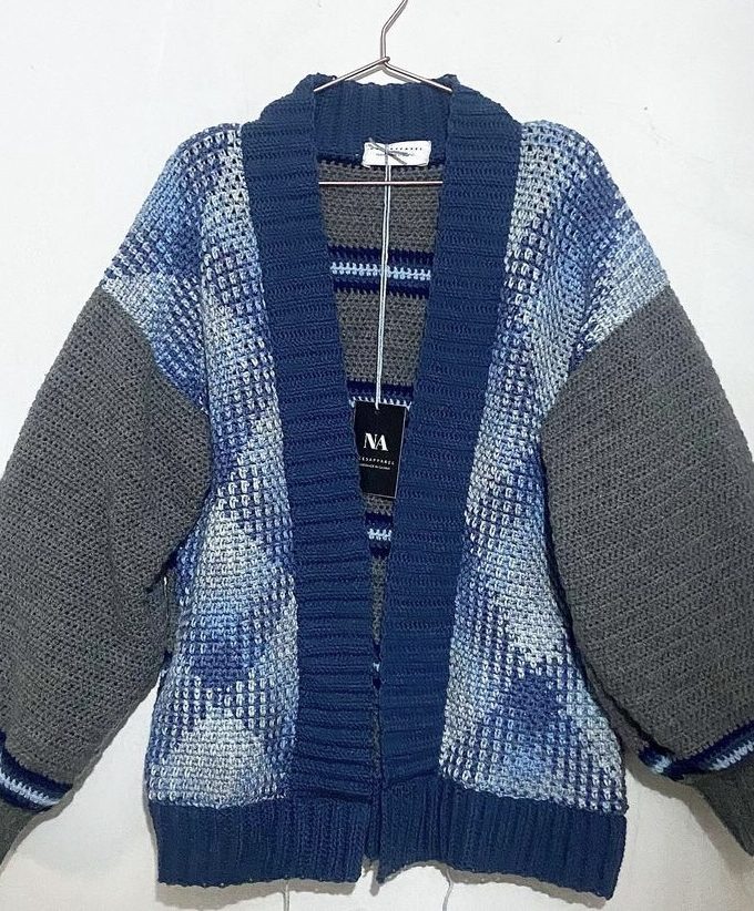 Plaid Multicolored Sweater